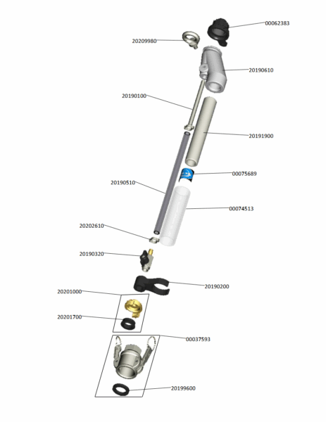 Feinputzgerät 25 S14 200mm Artikelnummer 20190002