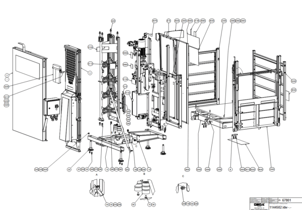 1144502 -.-_67801 GEDA 300Z/ZP-2 B 230V/500KG