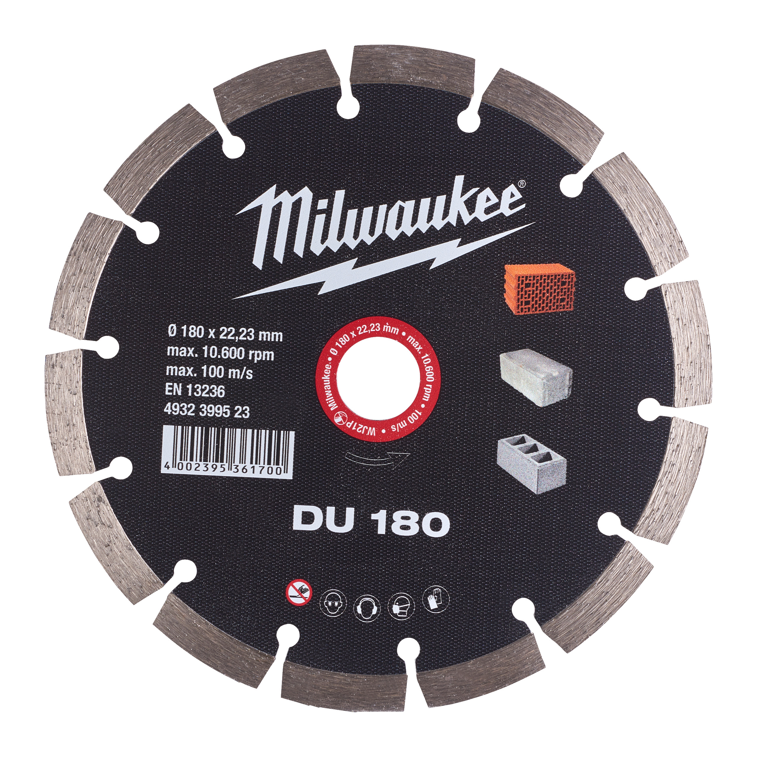 4932399523 Hero 1 Milwaukee DIAMANTTRENNSCHEIBE DU180 Milwaukee DIAMANTTRENNSCHEIBE DU180