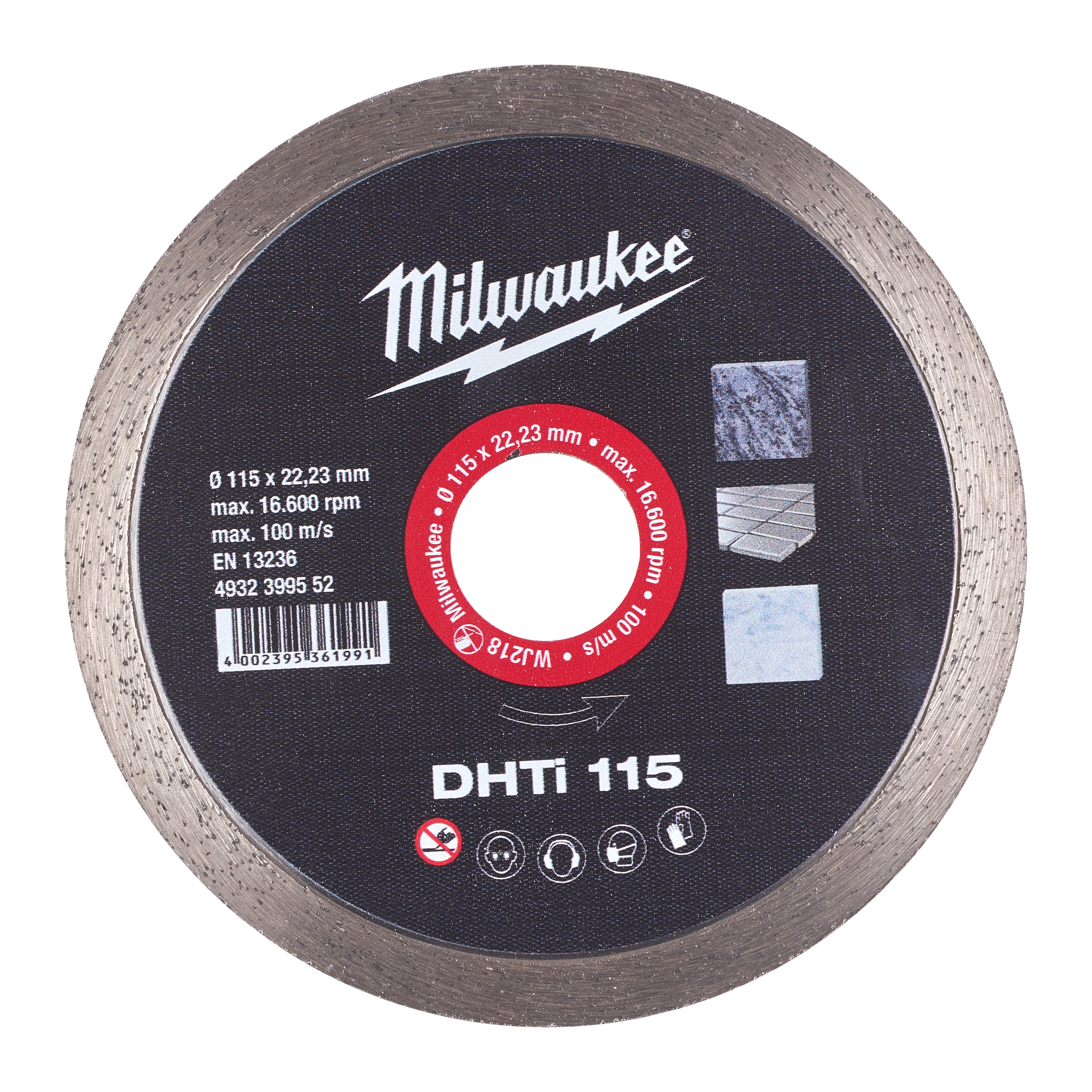 4932399552 Hero 1 Milwaukee DIAMANTTRENNSCHEIBE DHTI115 Milwaukee DIAMANTTRENNSCHEIBE DHTI115