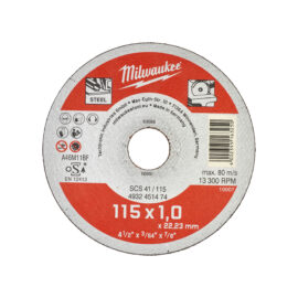 Milwaukee Metalltrennscheibe 115×1 mm Contr.