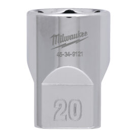 Milwaukee 1/2 Drive Socket Metric Standard-20MM