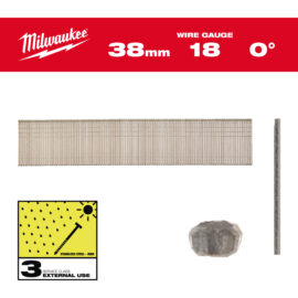 Milwaukee Stauchkopf-Nägel 18 Gauge für M18CN18GS