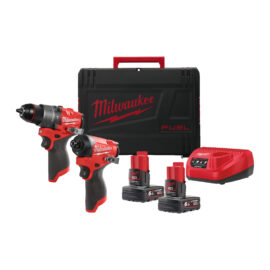 Milwaukee M12FPP2A2-602X Akkuwerkzeuge-Set
