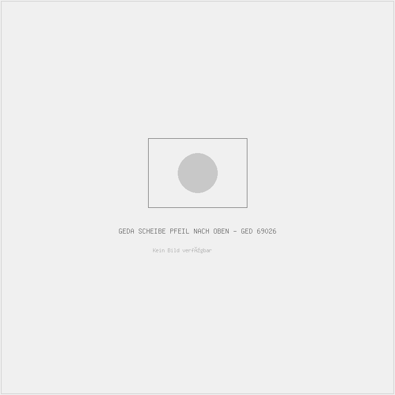 Geda scheibe pfeil nach oben - ged 69026 (geda 69026) – Geda scheibe pfeil nach oben - ged 69026