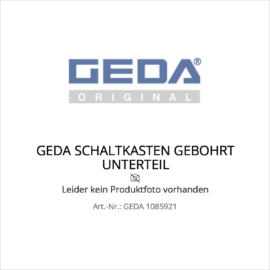 Geda schaltkasten gebohrt unterteil – ged 1085921