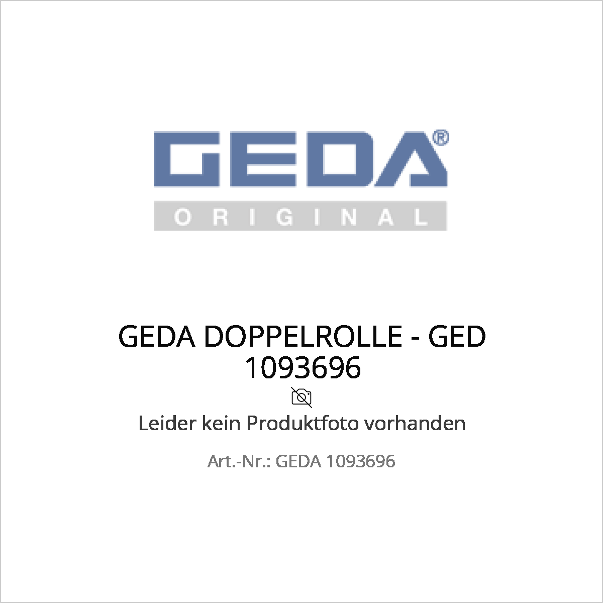 Geda doppelrolle - ged 1093696 (geda 1093696) – Geda doppelrolle - ged 1093696