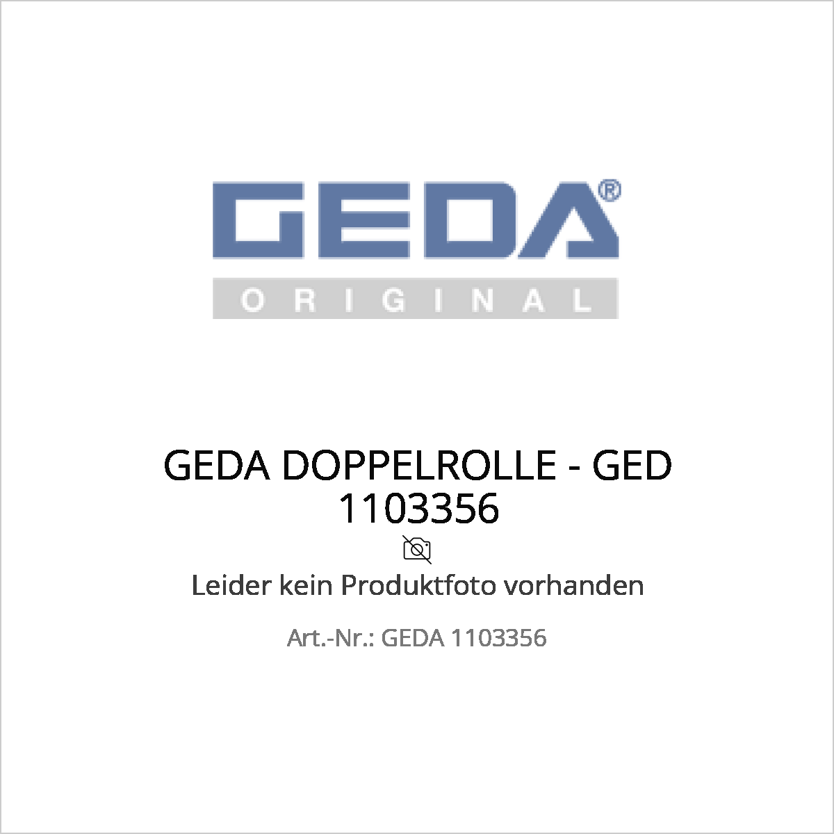 Geda doppelrolle - ged 1103356 (geda 1103356) – Geda doppelrolle - ged 1103356