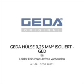 Geda shop () – Geda hülse 0,25 mm² isoliert – ged 46591