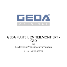 Geda shop () – Geda fußteil 2m teilmontiert – ged 46936e