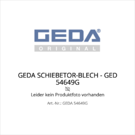 Geda shop () – Geda schiebetor-blech – ged 54649g