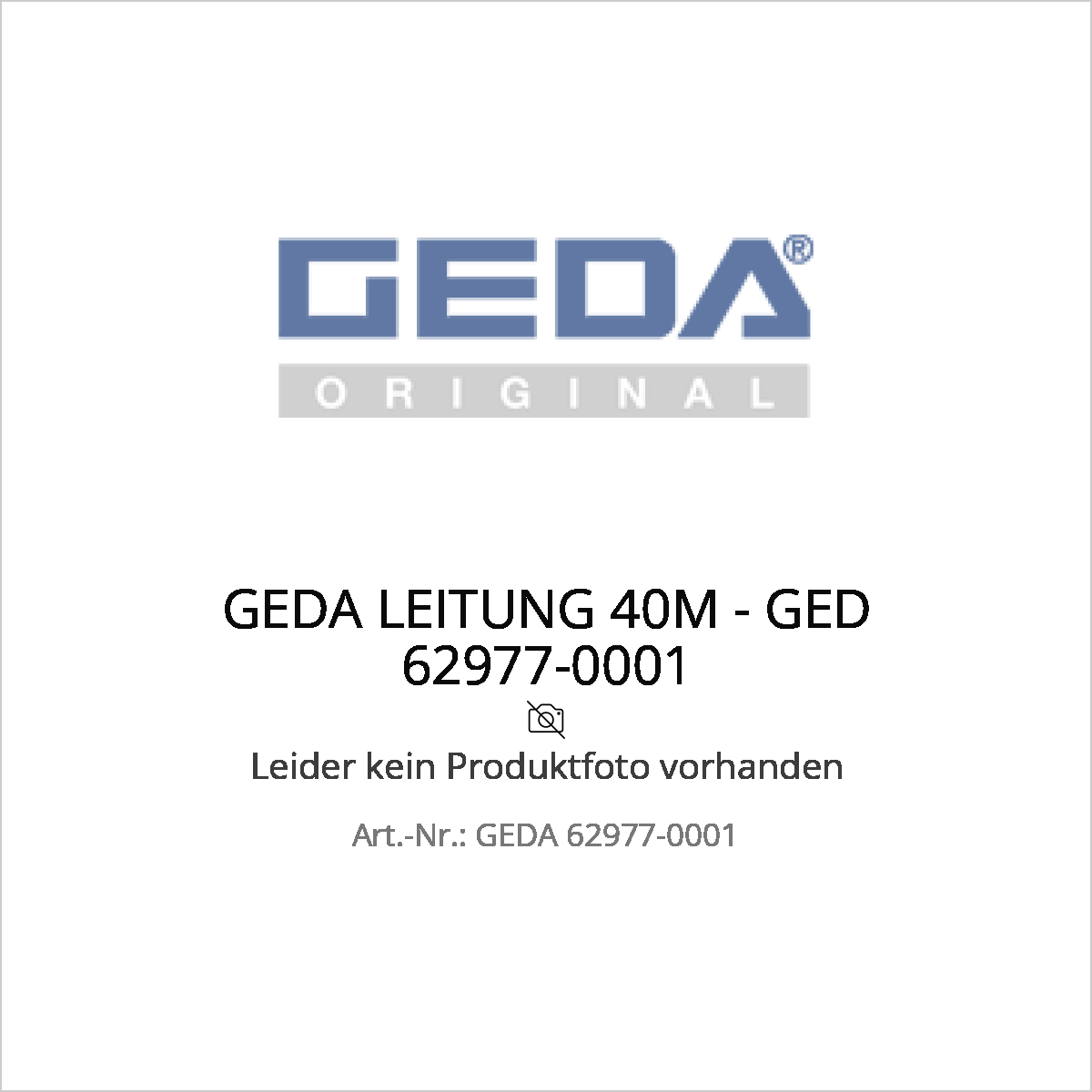 Geda leitung 40m - ged 62977-0001 (geda 62977-0001) – Geda leitung 40m - ged 62977-0001