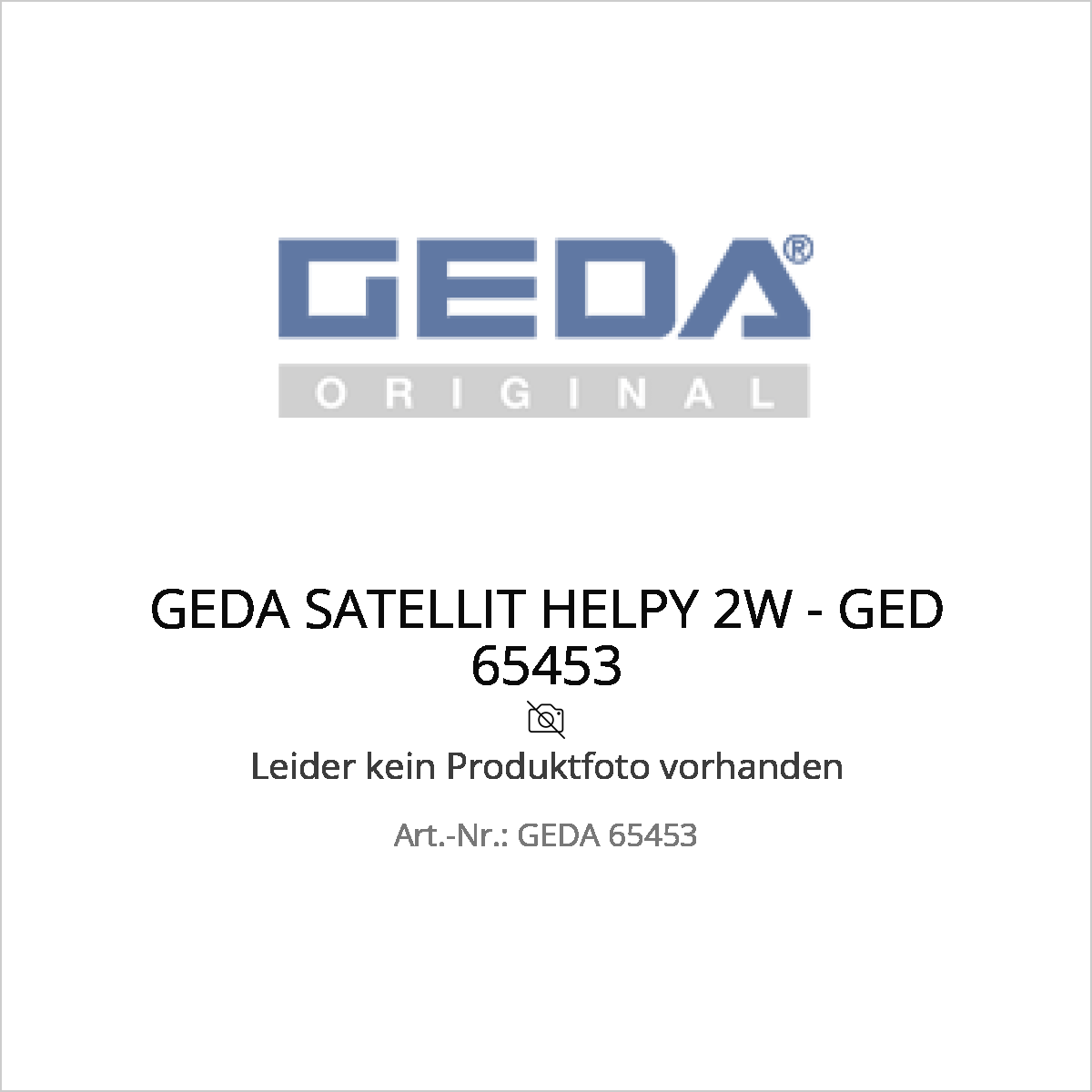 Geda satellit helpy 2w - ged 65453 (geda 65453) – Geda satellit helpy 2w - ged 65453