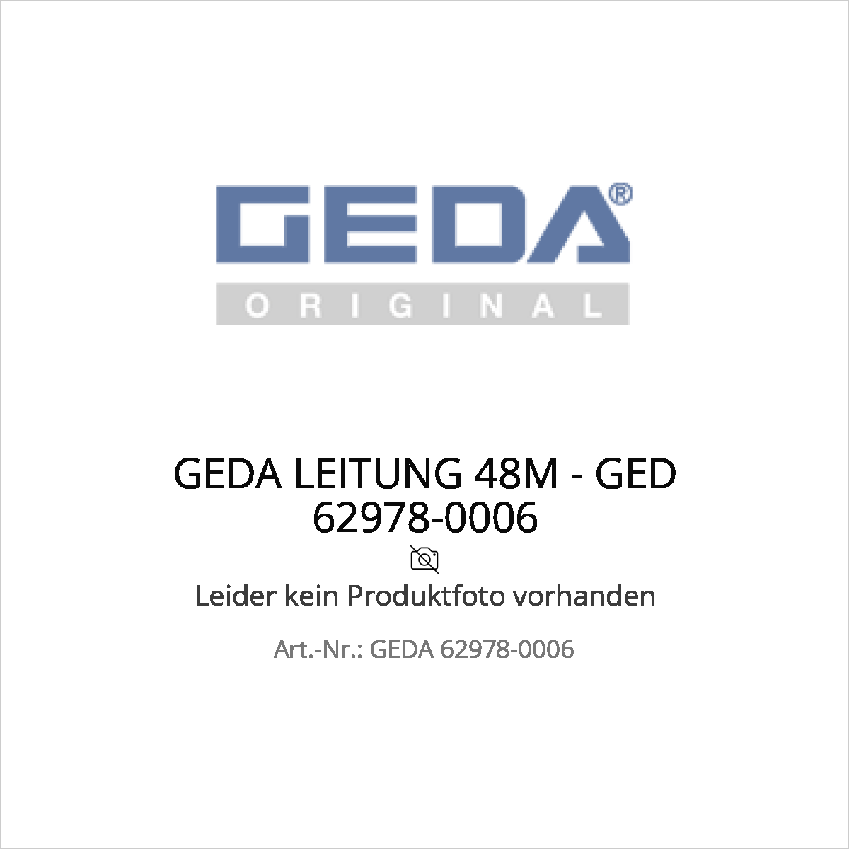 Geda leitung 48m - ged 62978-0006 (geda 62978-0006) – Geda leitung 48m - ged 62978-0006