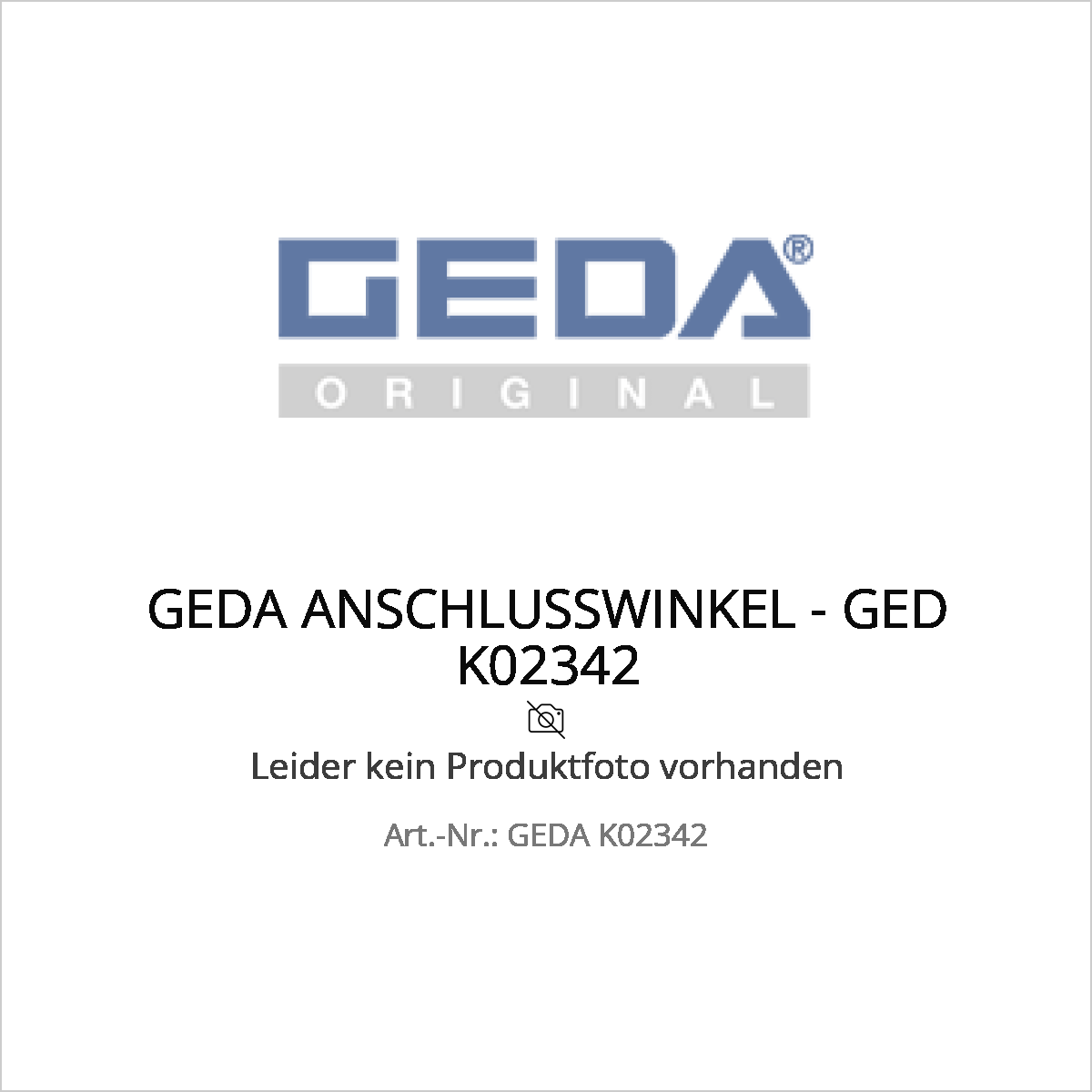 Geda anschlusswinkel - ged k02342 (geda k02342) – Geda anschlusswinkel - ged k02342