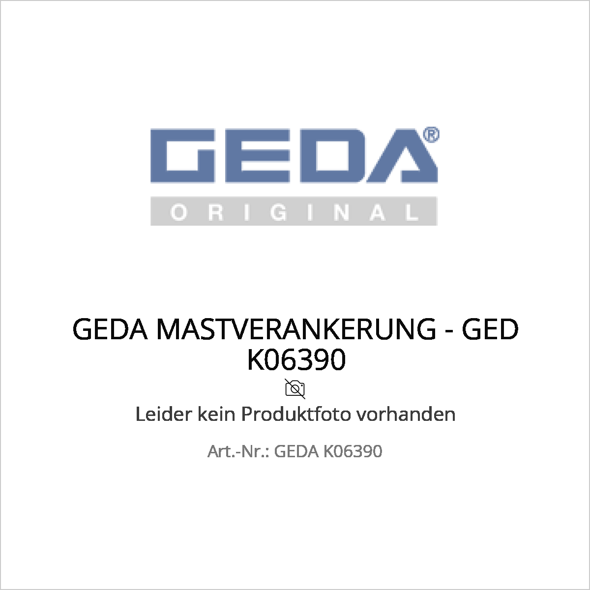 Geda mastverankerung - ged k06390 (geda k06390) – Geda mastverankerung - ged k06390