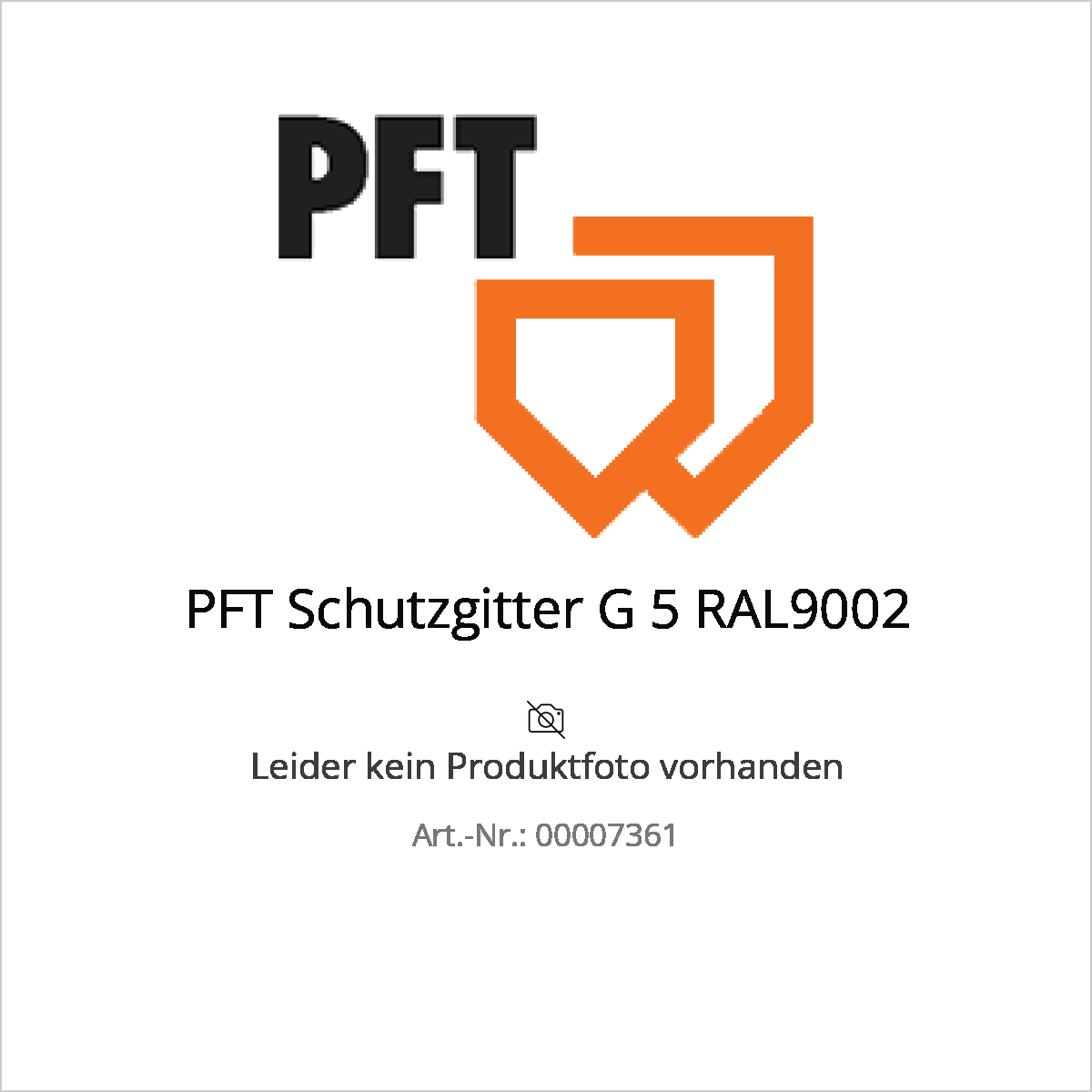 Pft schutzgitter g 5 ral9002 (00007361) – Pft schutzgitter g 5 ral9002