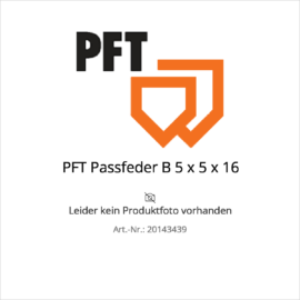 Pft passfeder b 5 x 5 x 16