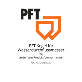 Pft kegel für wasserdurchflussmesser typ 315