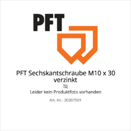Pft sechskantschraube m10 x 30 verzinkt  20207501