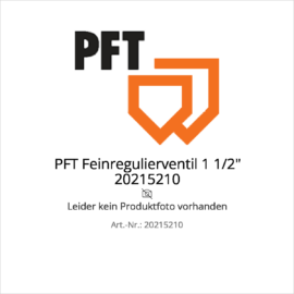 Pft feinregulierventil 1 1/2″ 20215210