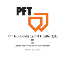 Pft alu-richtlatte mit libelle, 3,00 m 20220970
